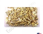 NEW Lots 50X 50PCS SMA Female to TS9 Male RF Coax Adapter Converter Connector for Antenna Golden Color